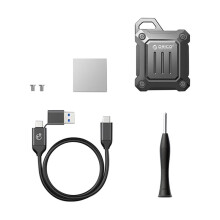 ORICO M.2 NVMe 2230 Enclosure 10Gbps USB 3.2 Gen 2 External Drive Case M.2 NVMe External Hard Drive Enclosure
