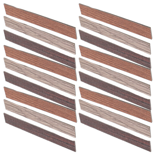 90Pièces Planches De Sol En Bois Pour Maison Miniature Décor Réaliste 1