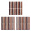 90Pièces Planches De Sol En Bois Pour Maison Miniature Décor Réaliste 3