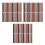 90Pièces Planches De Sol En Bois Pour Maison Miniature Décor Réaliste 4