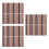 90Pièces Planches De Sol En Bois Pour Maison Miniature Décor Réaliste 5