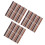 90Pièces Planches De Sol En Bois Pour Maison Miniature Décor Réaliste 8