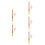 5Sets Red Window Opening Stick Aluminum Plastic for Safe Home Use 8