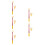 5Sets Red Window Opening Stick Aluminum Plastic for Safe Home Use 9