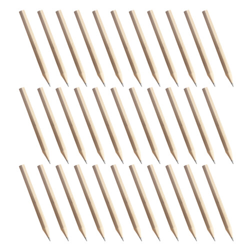 800Pièces Crayons Mini Bois Khaki Pour Enfants École 2