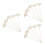 15Pcs Aromatherapy Diffuser Sticks Natural Rattan Beige for Home Scent 5