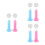 6Pcs Plastic Lollipop Tower Stand Multilayer Dessert Display Rack 5