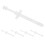 25Pièces Distributeur Médicaments Animaux Tube Doux PP 2