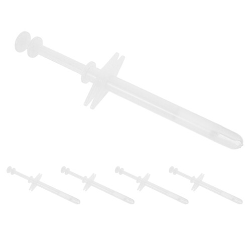 25Pièces Distributeur Médicaments Animaux Tube Doux PP 1