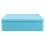 4Pcs Sky-Blue Square Tinplate Storage Boxes for Cookies and Candy 3
