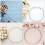 2Pièces Cercles Argentés Pour Décorations Artisanat 6