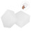 6Pcs White Foam Craft Cake Molds for DIY Cake Decorating & Practice 11