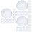 45Stk Robuste PVC Baseball Cap Ständer Hutformer Transparent 8