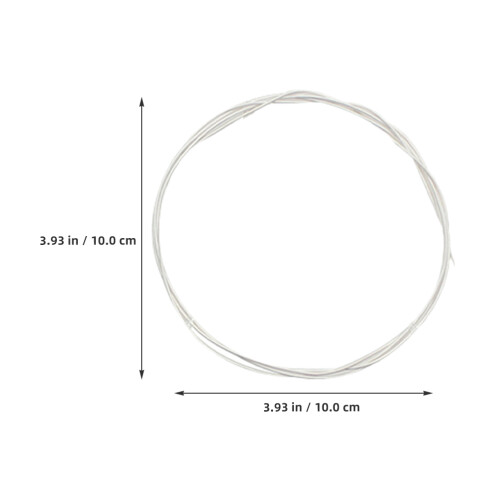 500Pcs Acoustic Nylon Guitar Strings Silver Classical Replacement Pack 1