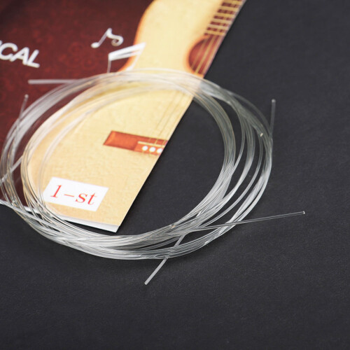 500Pcs Acoustic Nylon Guitar Strings Silver Classical Replacement Pack 2