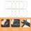 500Pcs Acoustic Nylon Guitar Strings Silver Classical Replacement Pack 7