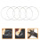 500Pcs Acoustic Nylon Guitar Strings Silver Classical Replacement Pack 11