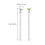2 Pcs Long Handle Stirrer Drink Stirrers Stirring Rods For Beverages 2
