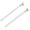2 Pcs Long Handle Stirrer Drink Stirrers Stirring Rods For Beverages 9