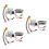 3Sets Touchless Urinal Flush Valve Smart Sensor Toilet Replacement 8