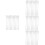 4Sets Reusable Silicone Drinking Straws for Water Bottles Transparent 8