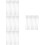 4Sets Reusable Silicone Drinking Straws for Water Bottles Transparent 9
