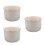 3Pcs Nonstick Ceramic Rice Cooker Inner Pot White Durable Home Cooking 8
