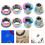 20Sets Alloy Drum Chainring Screws Assorted Color Durable Fixing Bolts 11