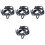 4Pcs Hard Hat Liner Replacement with Adjustable Knob Breathable Insert 4