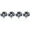 4Pcs Hard Hat Liner Replacement with Adjustable Knob Breathable Insert 5