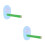 2Pcs Portable Acrylic Window Perches for Parakeets and Parrots 4