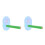 2Pcs Portable Acrylic Window Perches for Parakeets and Parrots 6