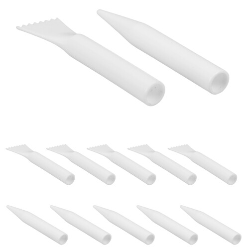 120Ensembles Racleurs PP Outils Texture Peinture Huile 2