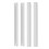 8Pcs White Pipe Covers for Radiator PVC Decorative Heating Pipe Sleeve 2