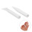 120Ensembles Racleurs PP Outils Texture Peinture Huile 11