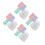 4Sets Electric Lucky Ball Game Mini Machine Compact for Travel 9