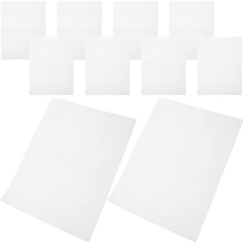 300Pièces Feuilles De Mousse De Remplissage Blanches Pour Stockage 2