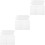 300Pièces Feuilles De Mousse De Remplissage Blanches Pour Stockage 8