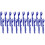 20Pcs Blue Plastic Crab Eating Forks Seafood Tool Kit for Home Use 4