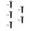 5Ensembles Lot Oreilles Et Queue De Chat Pour Fête Cosplay 3
