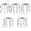 5Pcs Silver Mesh Gutter Screen Guards Stainless Steel Easy Install 5