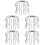 5Pcs Silver Mesh Gutter Screen Guards Stainless Steel Easy Install 8