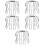 5Pcs Silver Mesh Gutter Screen Guards Stainless Steel Easy Install 9