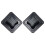 8Pcs Black Plastic Speaker Replacement Handles for Amplifier and Stage 3