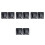 8Pcs Black Plastic Speaker Replacement Handles for Amplifier and Stage 4
