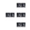 8Pcs Black Plastic Speaker Replacement Handles for Amplifier and Stage 6