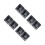 8Pcs Black Plastic Speaker Replacement Handles for Amplifier and Stage 10