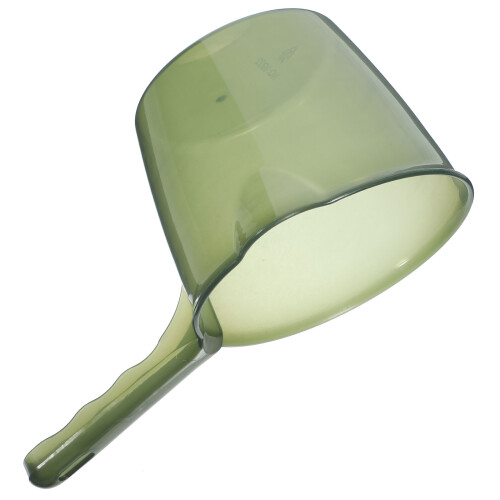 4Pcs Reusable Green Plastic Ladles for Kitchen Bath and Household Use 2