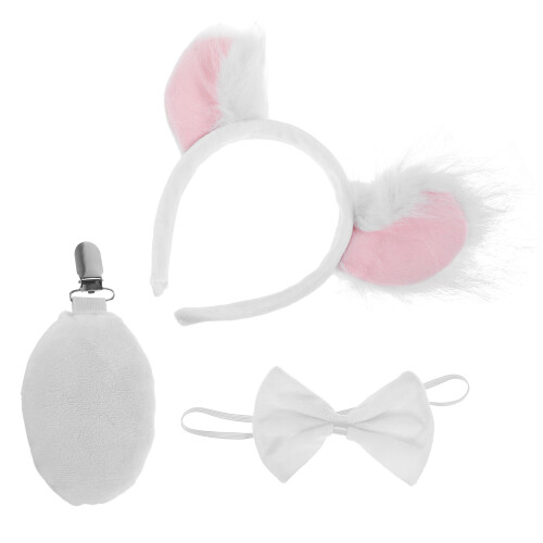 4Ensembles Costume Koala Oreilles, Queue Et Nœud 1
