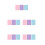 15Pcs Paint Brush Washer Sponge Pads Convenient Box Assorted Colors 7
